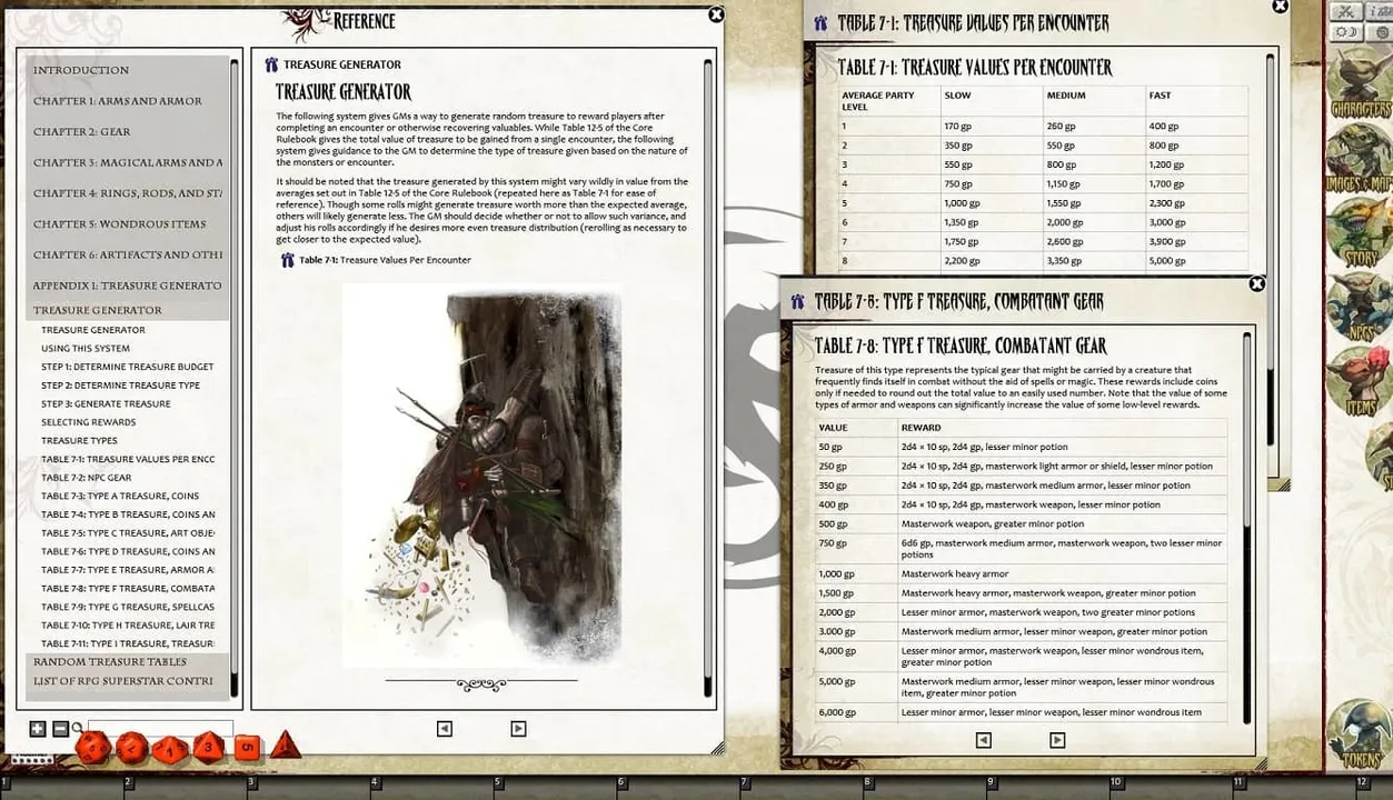 Fantasy Grounds - Pathfinder RPG - Ultimate Equipment (PFRPG) Screenshot 1