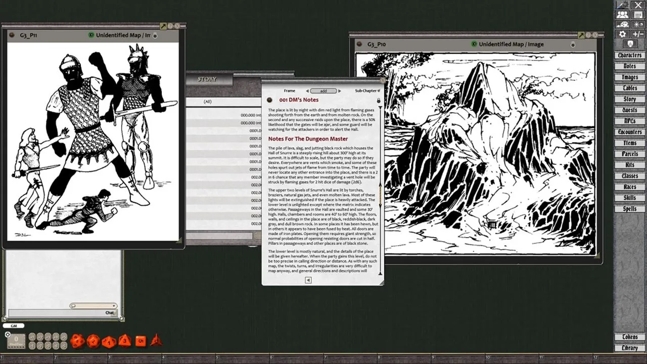 Fantasy Grounds - D&D Classics: G3 Hall of the Fire Giant King (1E) Screenshot 1