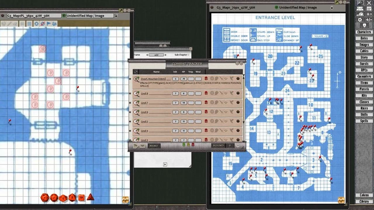 Fantasy Grounds - D&D Classics: G3 Hall of the Fire Giant King (1E) Screenshot 3