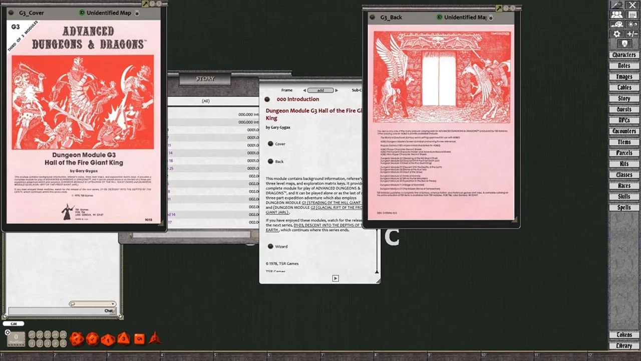 Fantasy Grounds - D&D Classics: G3 Hall of the Fire Giant King (1E) Screenshot 0