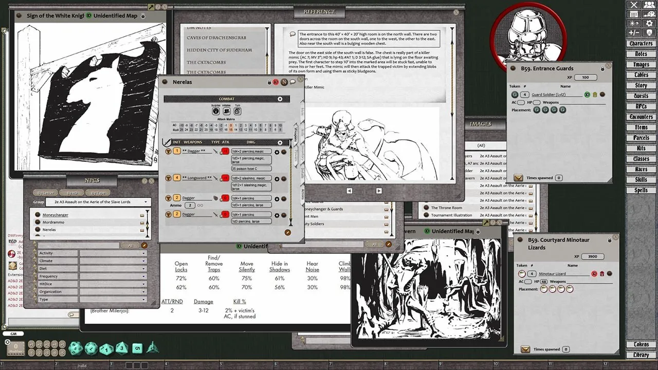 Fantasy Grounds - D&D Classics: A0-A4: Against the Slave Lords (1E) Screenshot 14