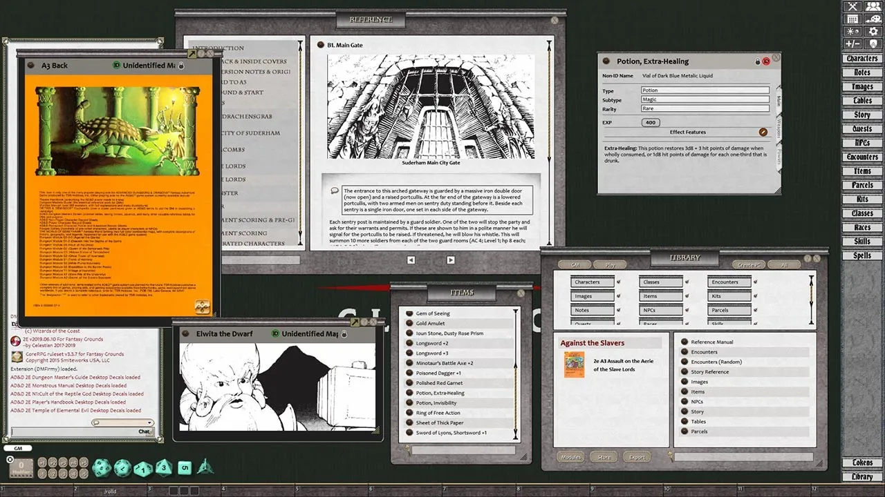 Fantasy Grounds - D&D Classics: A0-A4: Against the Slave Lords (1E) Screenshot 12