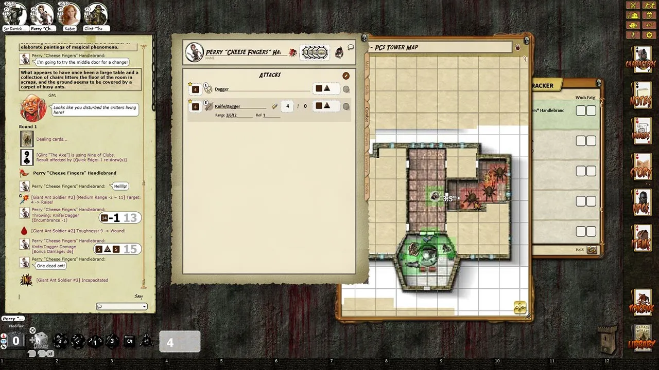 Fantasy Grounds - B01: Under His Skin (Savage Worlds) Screenshot 4