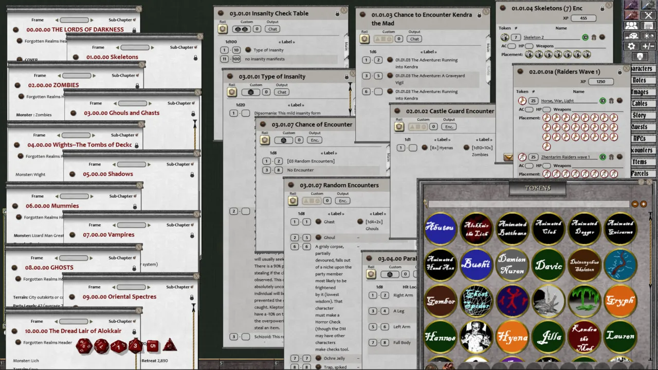 Fantasy Grounds - D&D Classics: REF5 Lords of Darkness (1E) Screenshot 4