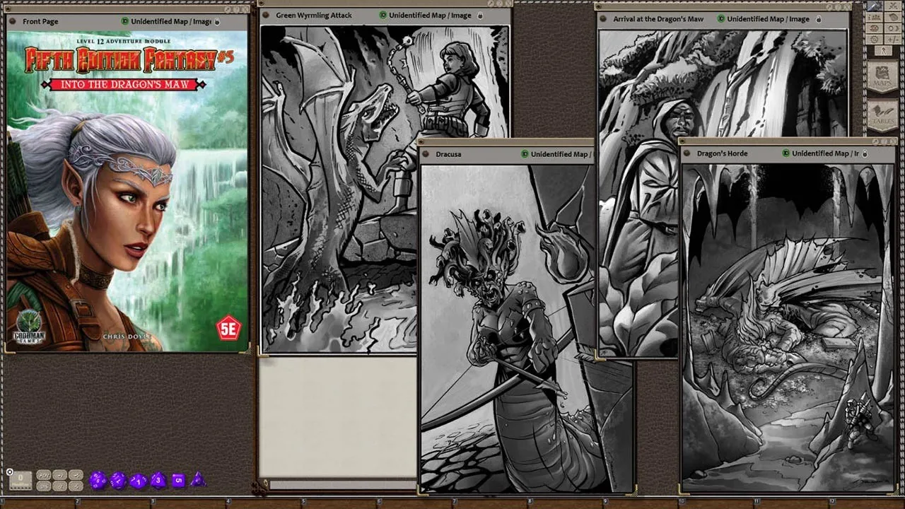 Fantasy Grounds - Fifth Edition Fantasy #5: Into the Dragon's Maw (5E) Screenshot 3