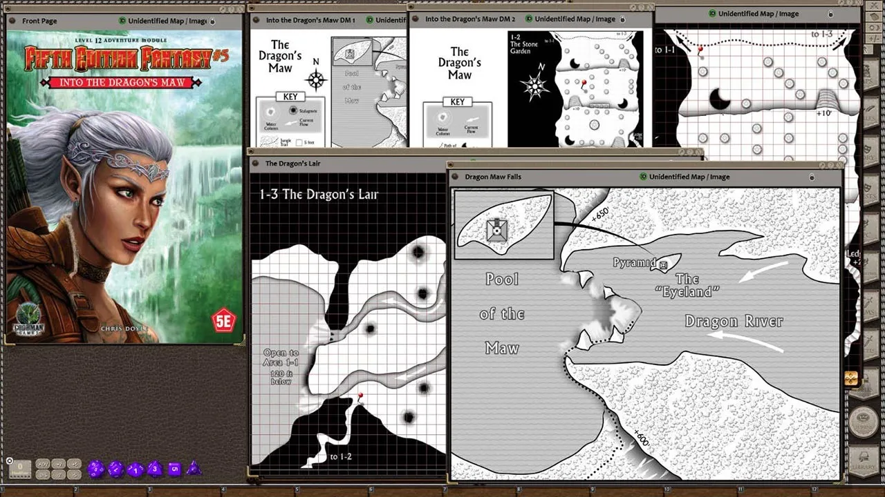 Fantasy Grounds - Fifth Edition Fantasy #5: Into the Dragon's Maw (5E) Screenshot 4