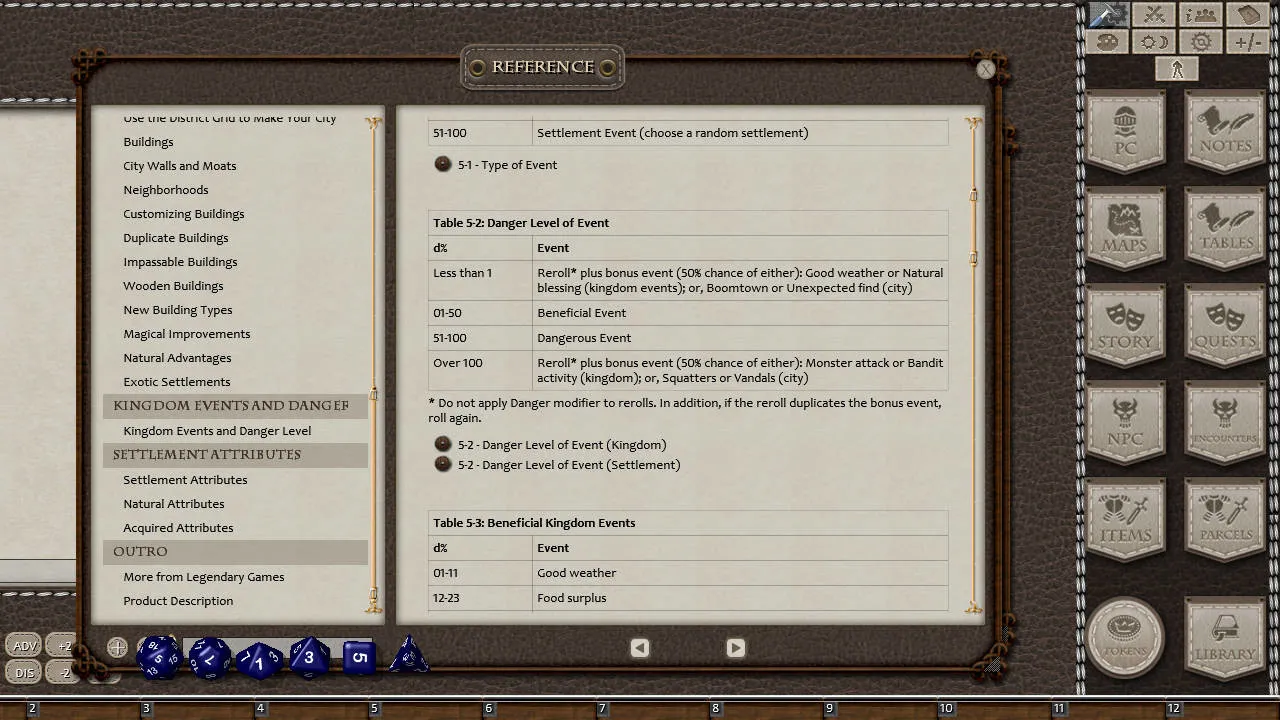 Fantasy Grounds - Ultimate Rulership (5E) Screenshot 4