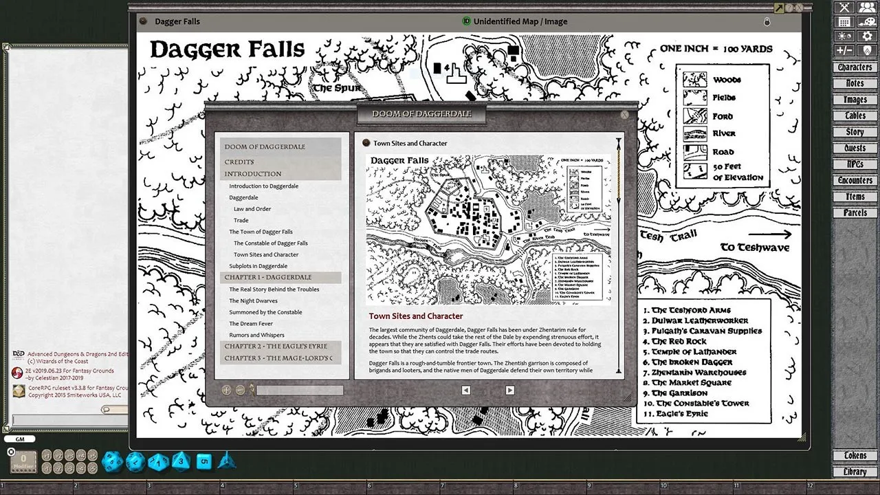 Fantasy Grounds - D&D Classics: FRQ3 Doom of Daggerdale (2E) Screenshot 0