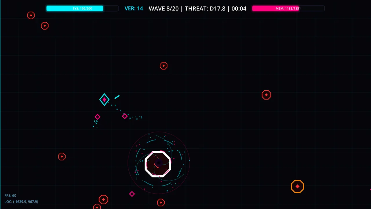 Cyber-Nanotech Horde Survivor Screenshot 1