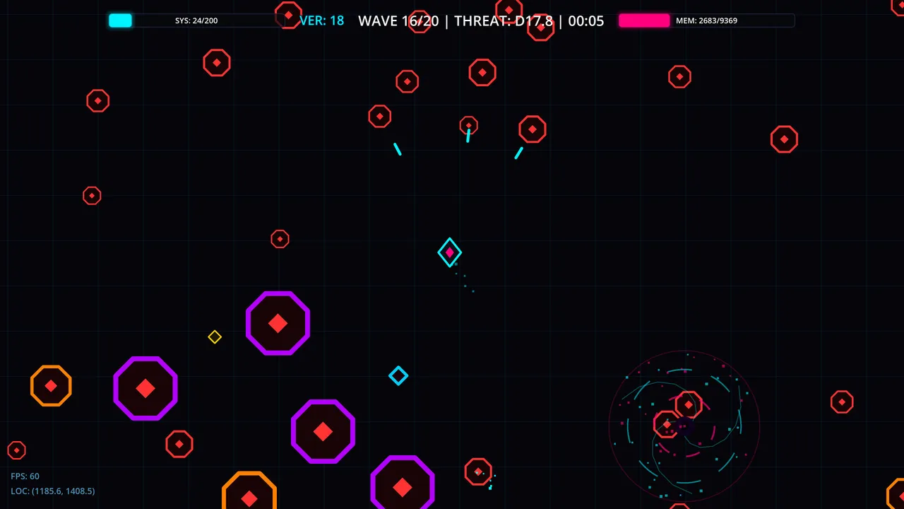 Cyber-Nanotech Horde Survivor Screenshot 2