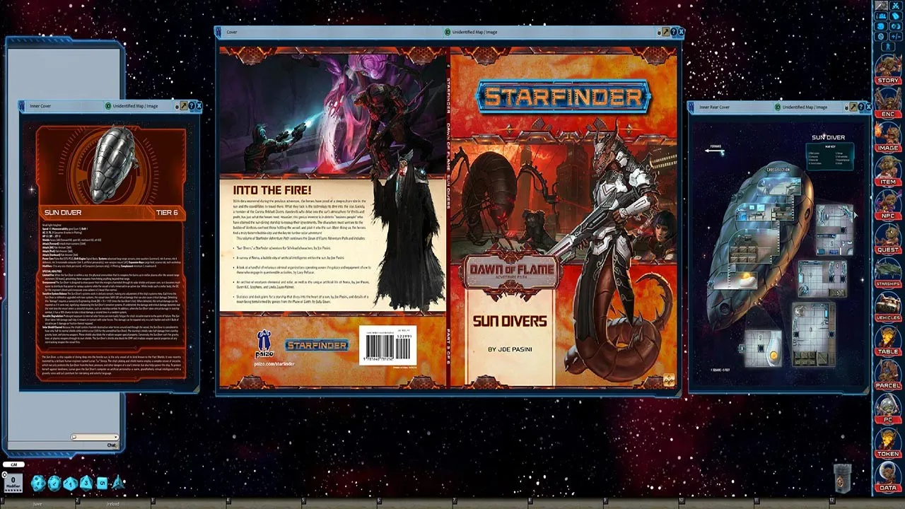 Fantasy Grounds - Starfinder RPG - Dawn of Flame AP 3: Sun Divers (SFRPG) Screenshot 3