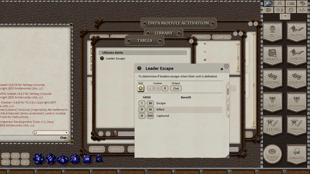 Fantasy Grounds - Ultimate Battle (5E) Screenshot 0