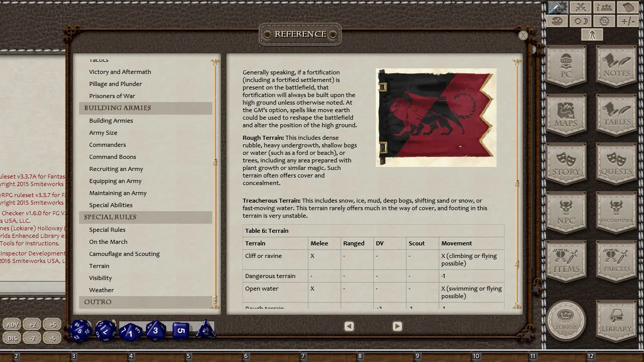 Fantasy Grounds - Ultimate Battle (5E) Screenshot 4