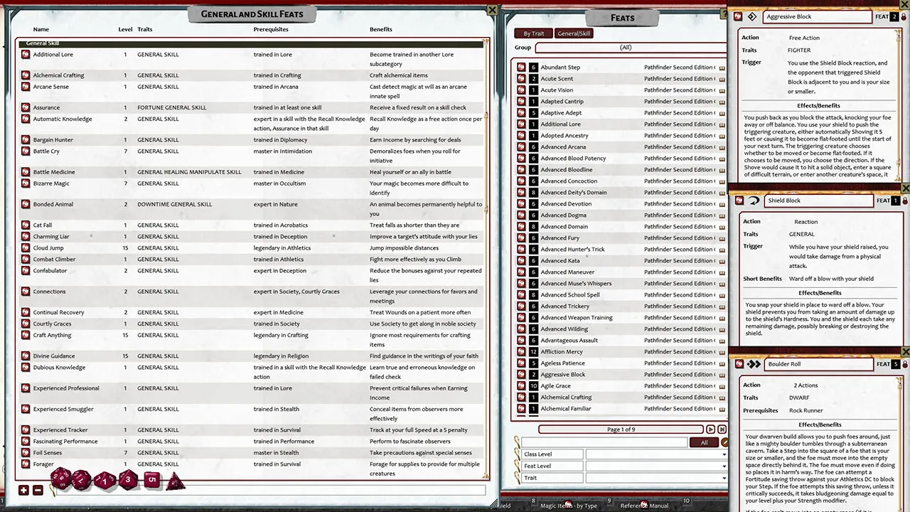Fantasy Grounds - Pathfinder 2 RPG - Core Rules (PFRPG2) Screenshot 2