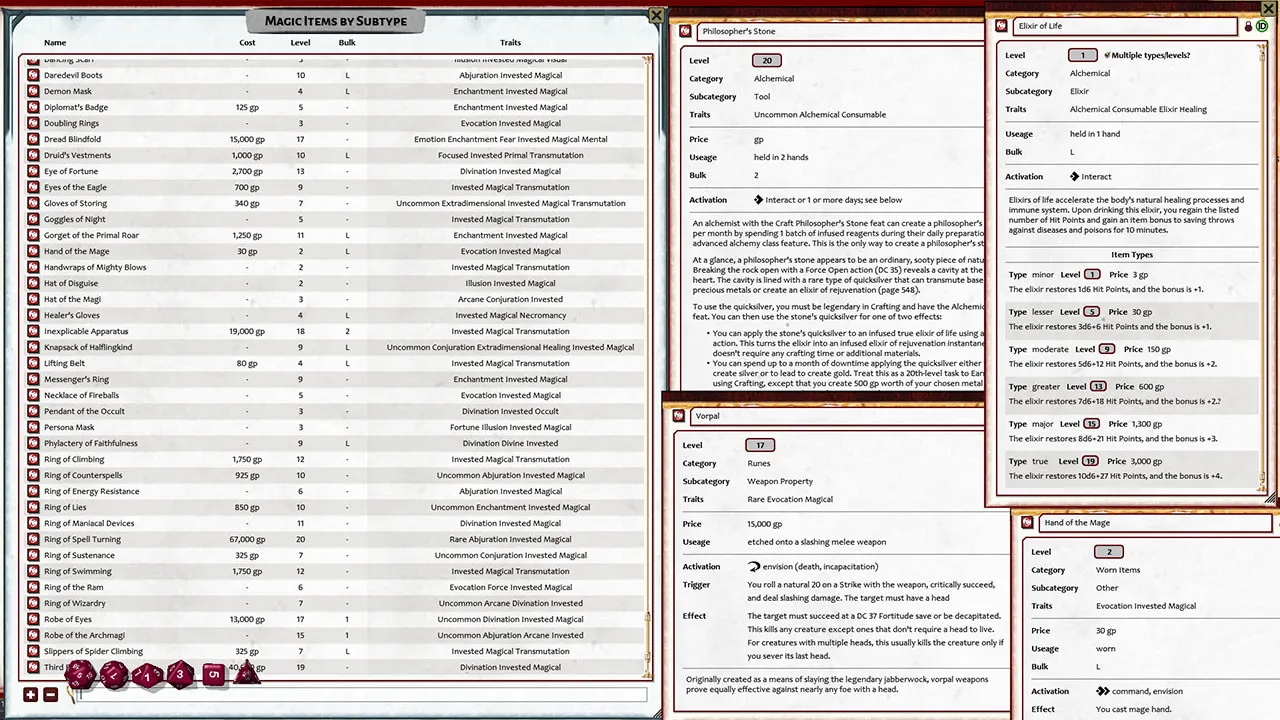 Fantasy Grounds - Pathfinder 2 RPG - Core Rules (PFRPG2) Screenshot 3