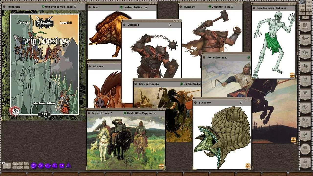 Fantasy Grounds - A23: Twin Crossings (5E) Screenshot 0