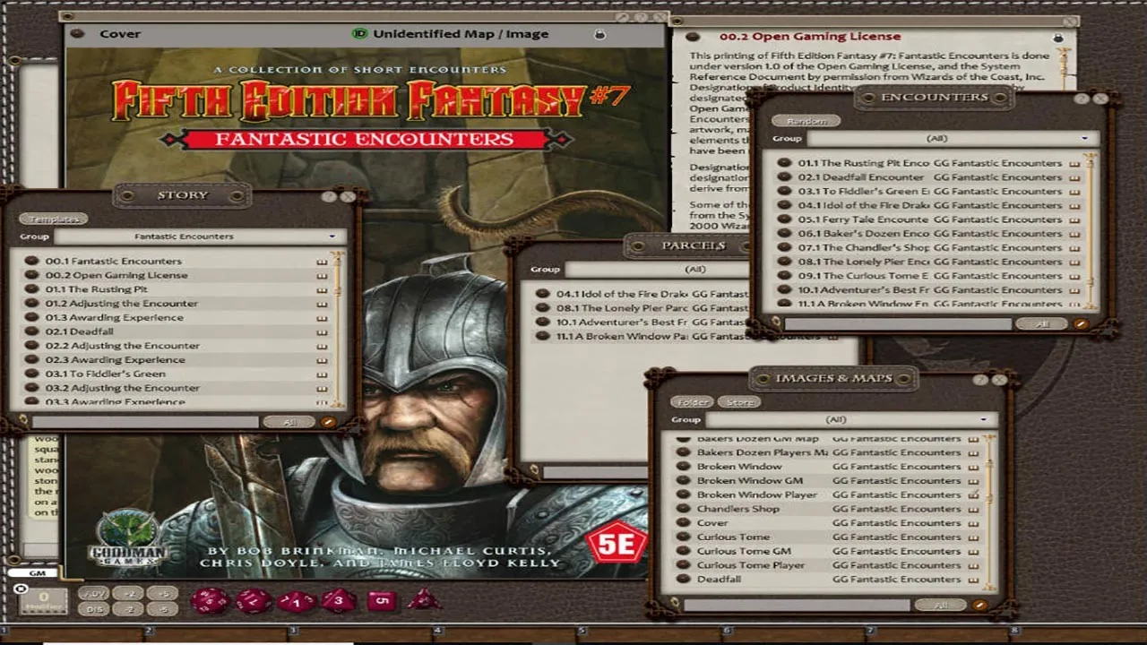 Fantasy Grounds - Fifth Edition Fantasy #7: Fantastic Encounters (5E) Screenshot 2