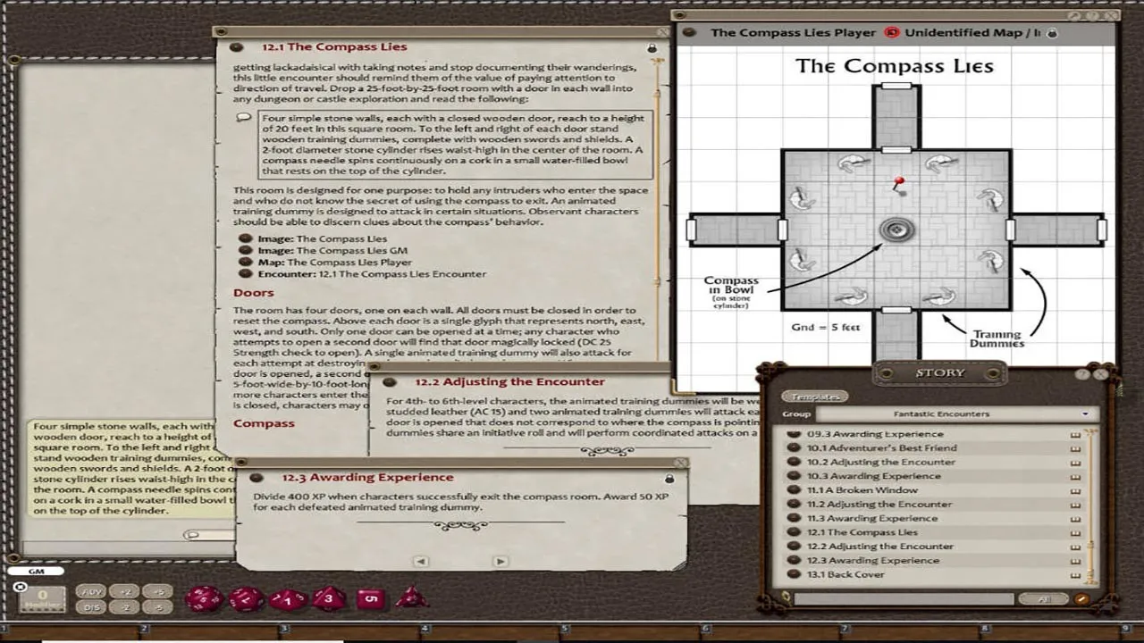 Fantasy Grounds - Fifth Edition Fantasy #7: Fantastic Encounters (5E) Screenshot 1