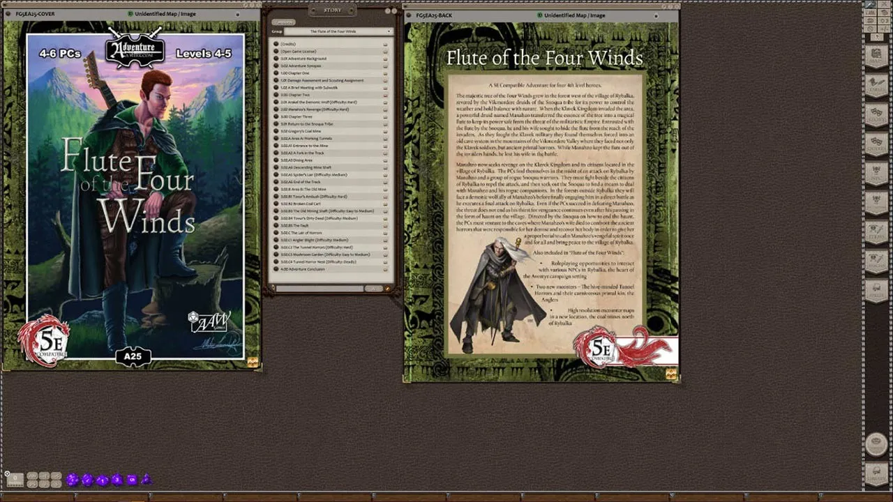 Fantasy Grounds - A25: Flute of the Four Winds (5E) Screenshot 4