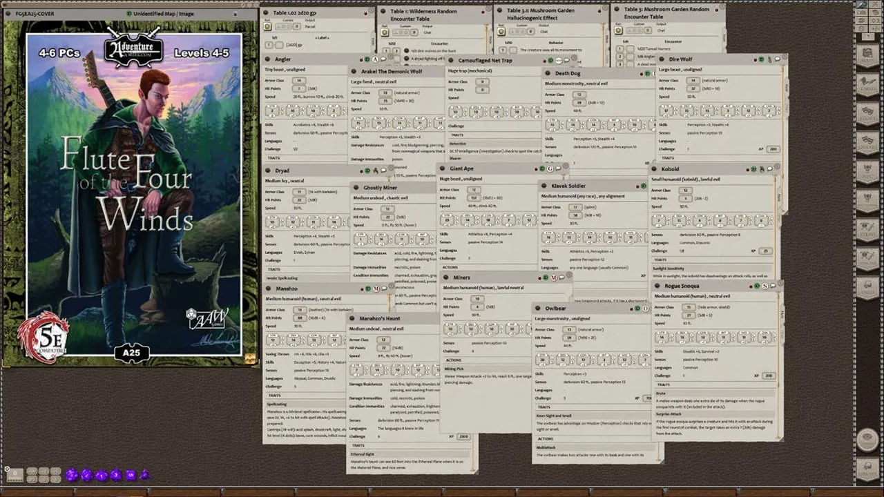 Fantasy Grounds - A25: Flute of the Four Winds (5E) Screenshot 3