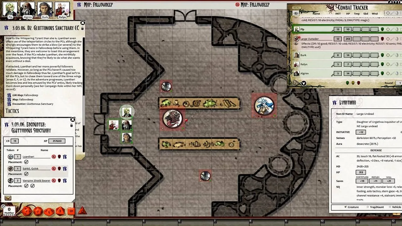 Fantasy Grounds - Pathfinder RPG - The Tyrant's Grasp AP 6: Midwives to Death (PFRPG) Screenshot 5