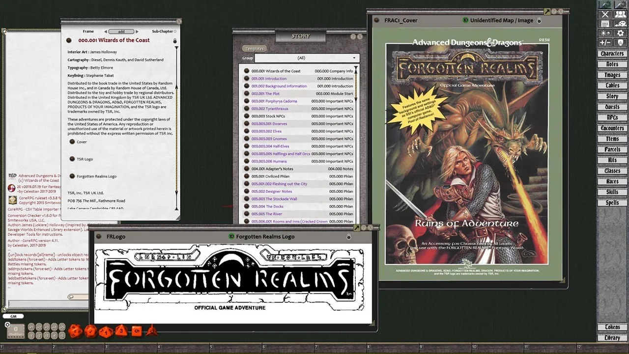 Fantasy Grounds - D&D Classics: FRC1 Ruins of Adventure (1E) Screenshot 3