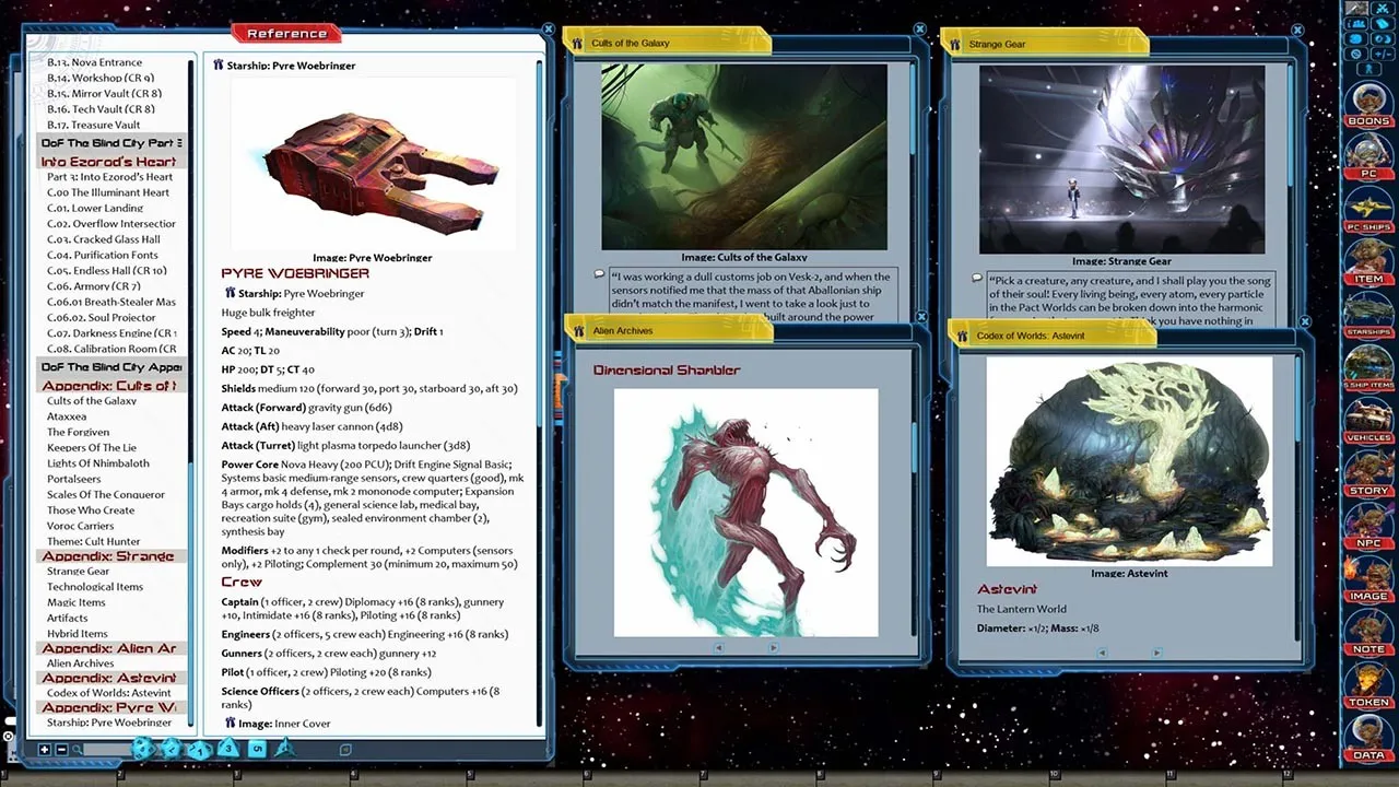 Fantasy Grounds - Starfinder RPG - Dawn of Flame AP 4: The Blind City (SFRPG) Screenshot 3