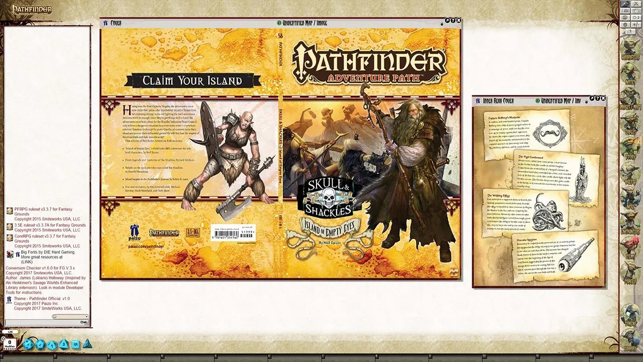 Fantasy Grounds - Pathfinder RPG - Skull & Shackles AP 4: Island of Empty Eyes (PFRPG) Screenshot 2