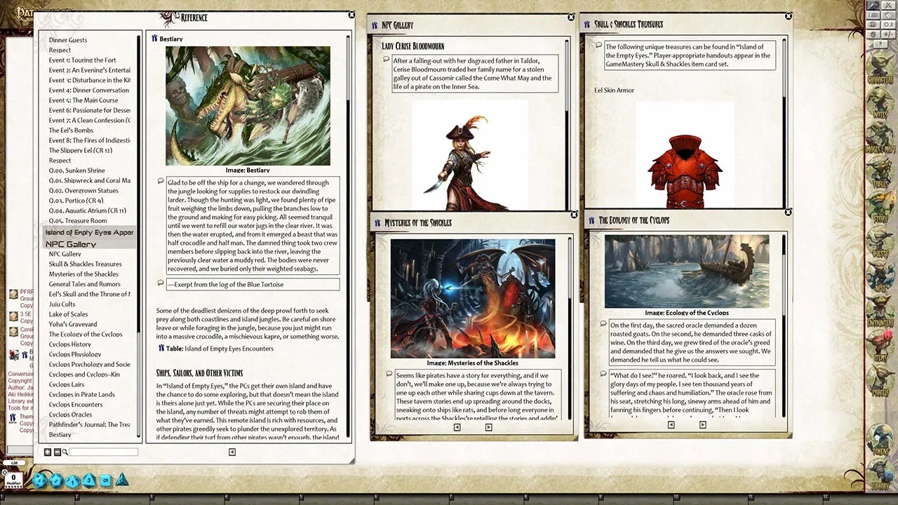 Fantasy Grounds - Pathfinder RPG - Skull & Shackles AP 4: Island of Empty Eyes (PFRPG) Screenshot 3