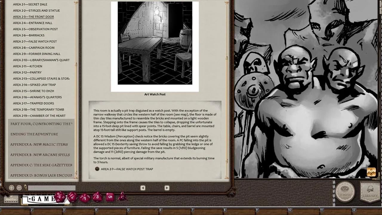 Fantasy Grounds - Fifth Edition Fantasy #4: War-Lock (5E) Screenshot 4