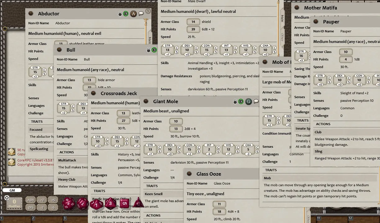 Fantasy Grounds - Tabernacle of the Forsaken (5E) Screenshot 1