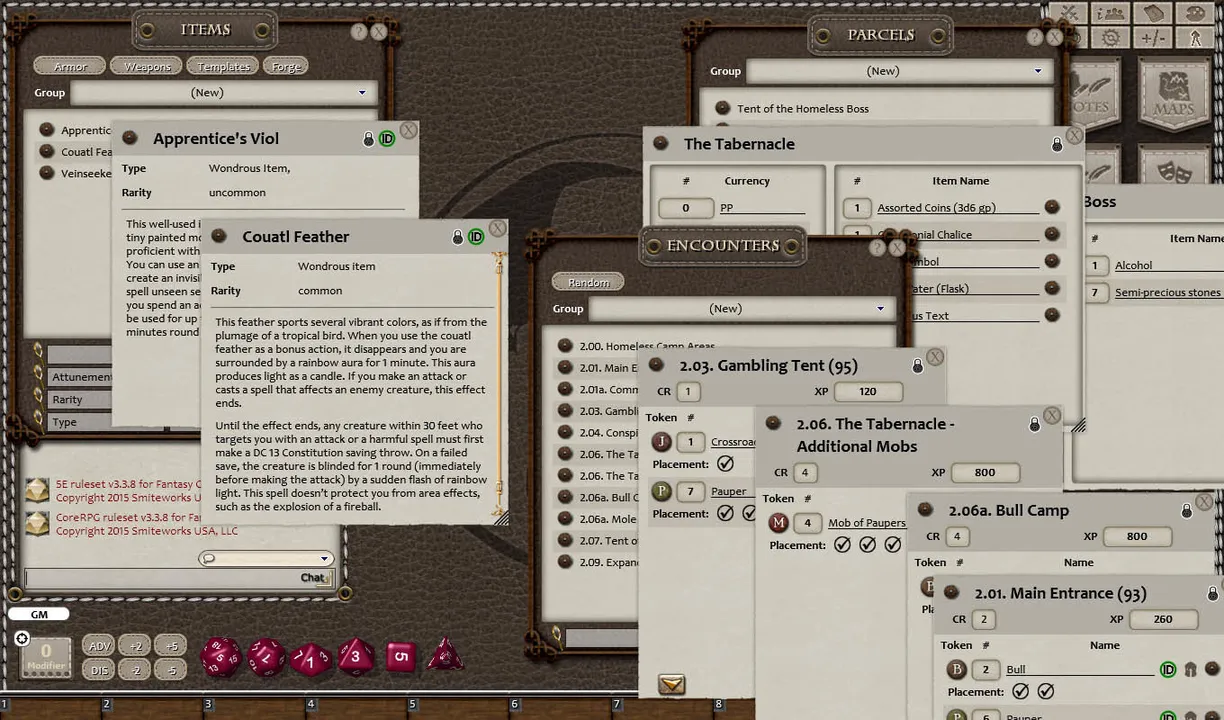 Fantasy Grounds - Tabernacle of the Forsaken (5E) Screenshot 2