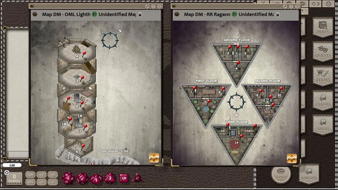Fantasy Grounds - 12 Peculiar Towers (5E) Screenshot 2