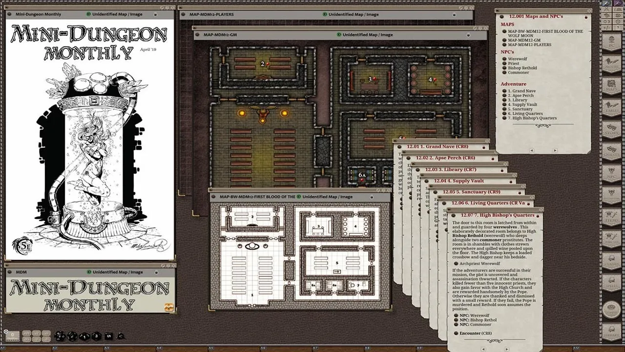 Fantasy Grounds - Mini-Dungeon Monthly #3 (5E) Screenshot 1