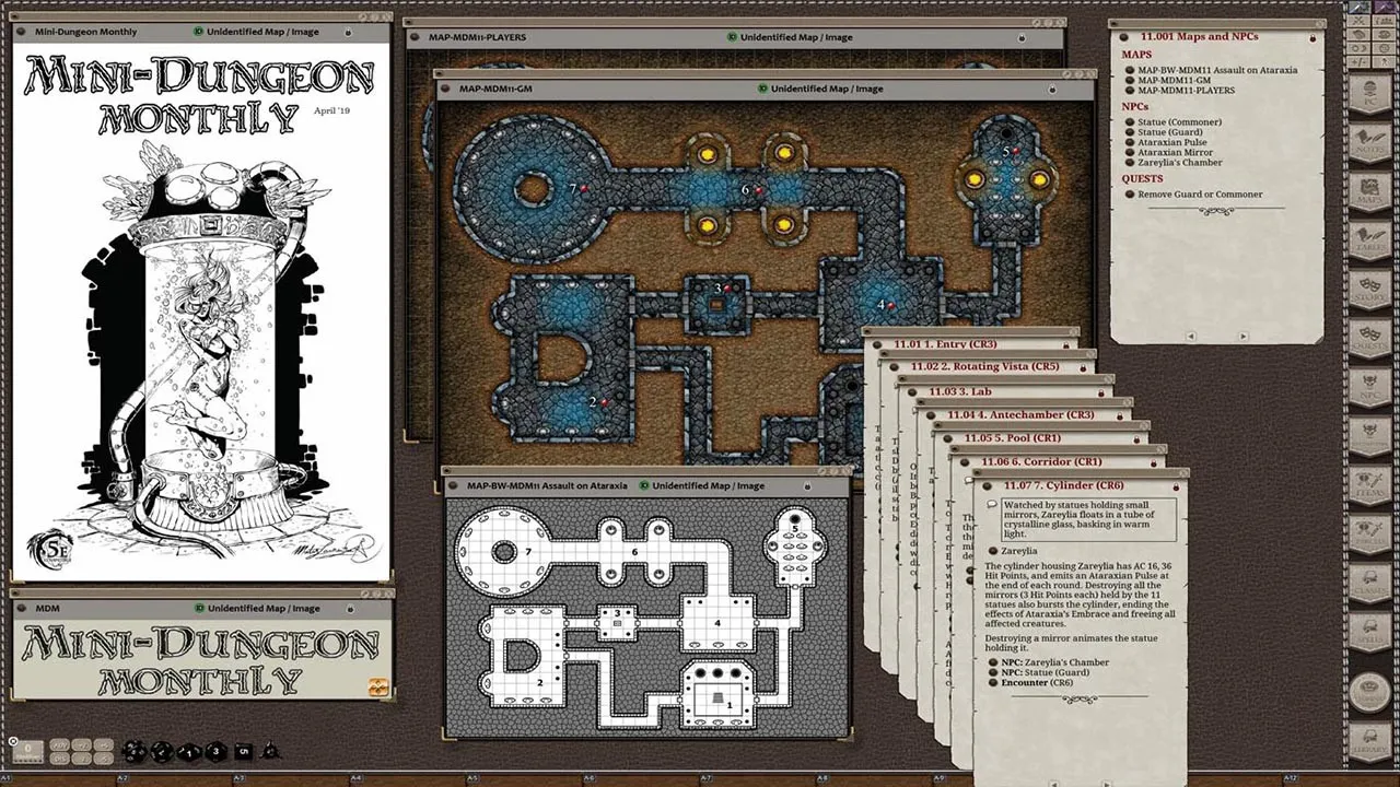 Fantasy Grounds - Mini-Dungeon Monthly #3 (5E) Screenshot 0