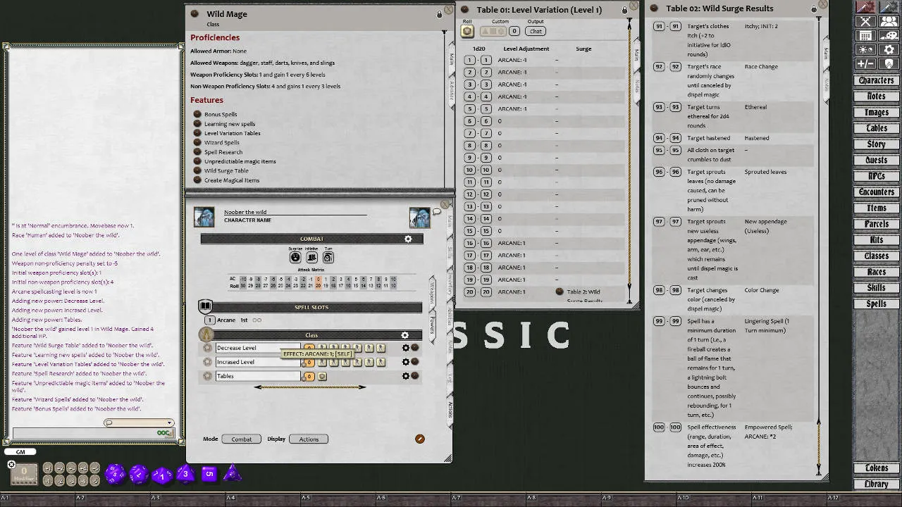 Fantasy Grounds - D&D Classics: Tome of Magic (2E) Screenshot 2