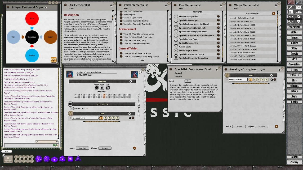 Fantasy Grounds - D&D Classics: Tome of Magic (2E) Screenshot 3