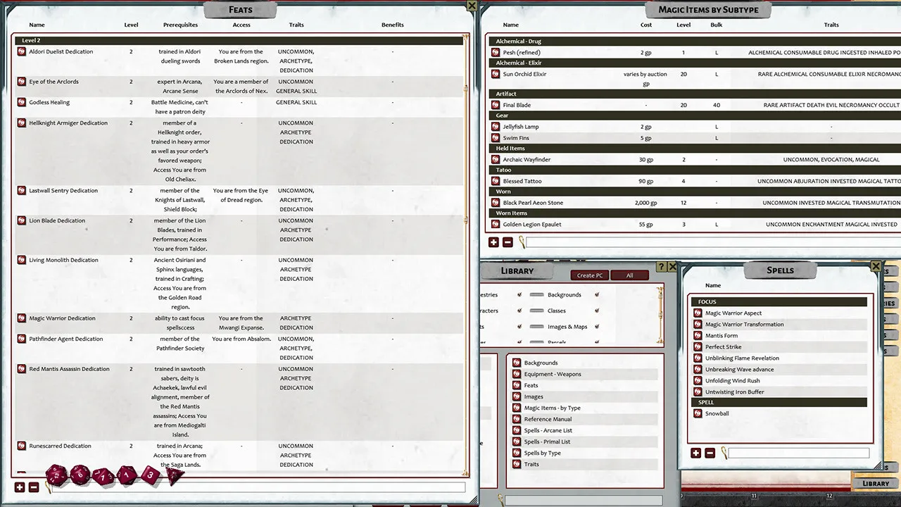 Fantasy Grounds - Pathfinder Lost Omens World Guide (PFRPG2) Screenshot 4