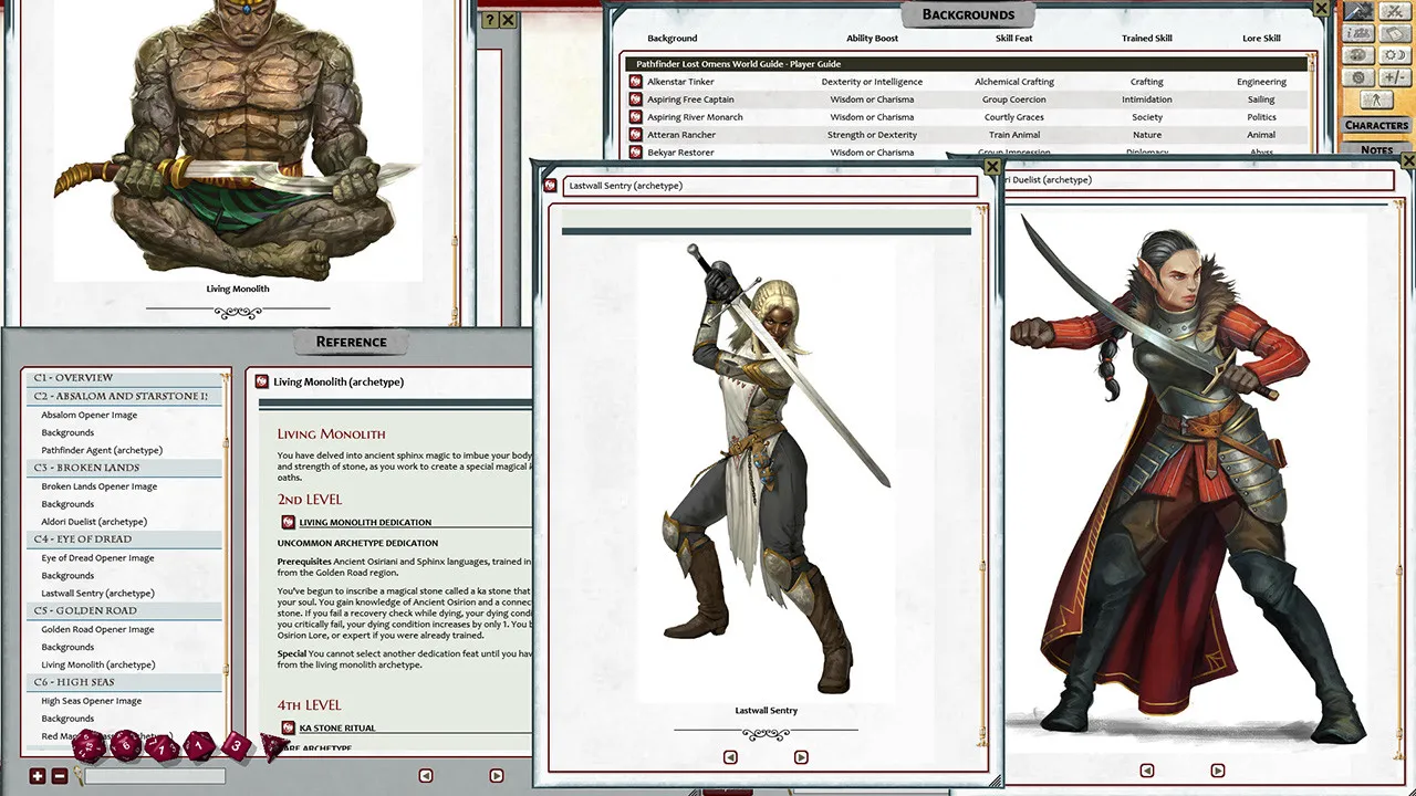 Fantasy Grounds - Pathfinder Lost Omens World Guide (PFRPG2) Screenshot 2