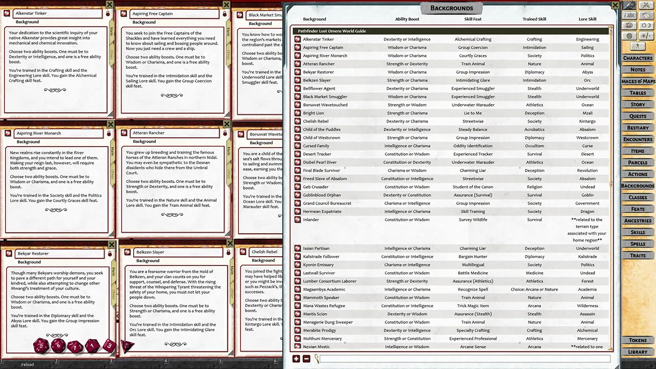 Fantasy Grounds - Pathfinder Lost Omens World Guide (PFRPG2) Screenshot 0