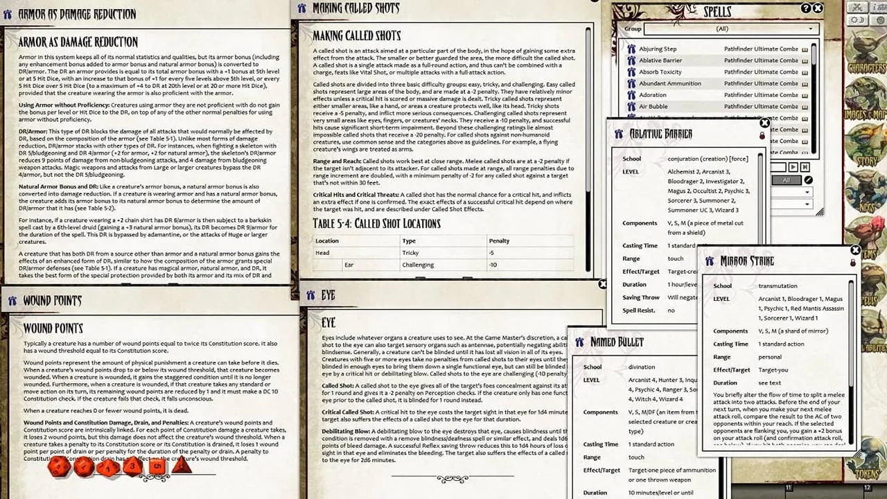 Fantasy Grounds - Pathfinder RPG - Ultimate Combat (PFRPG) Screenshot 4