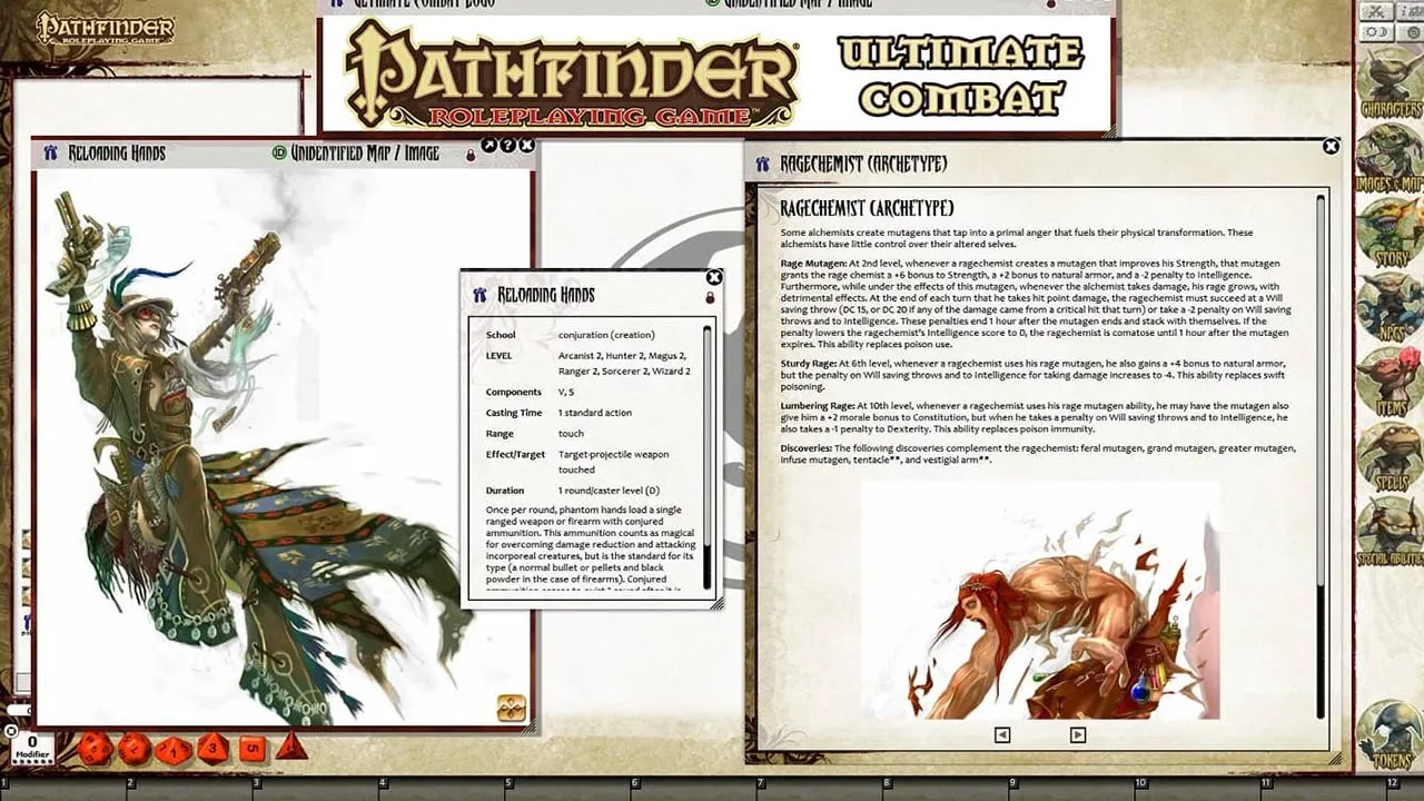 Fantasy Grounds - Pathfinder RPG - Ultimate Combat (PFRPG) Screenshot 5