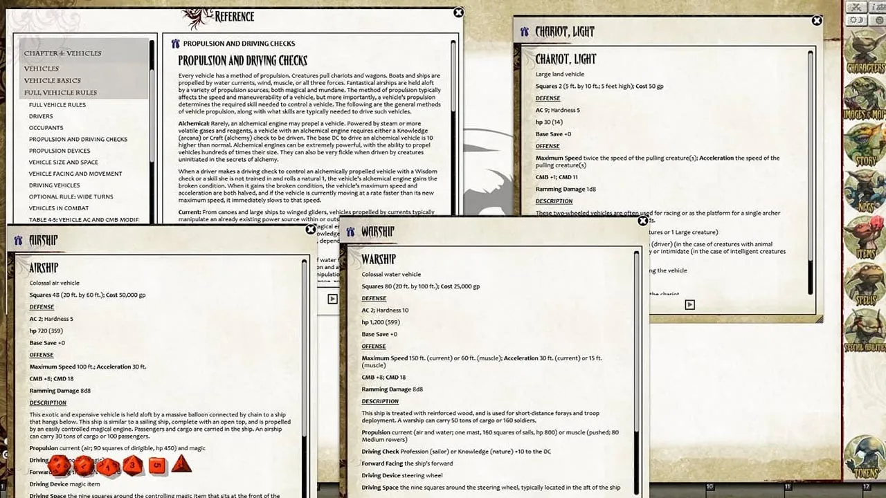 Fantasy Grounds - Pathfinder RPG - Ultimate Combat (PFRPG) Screenshot 3