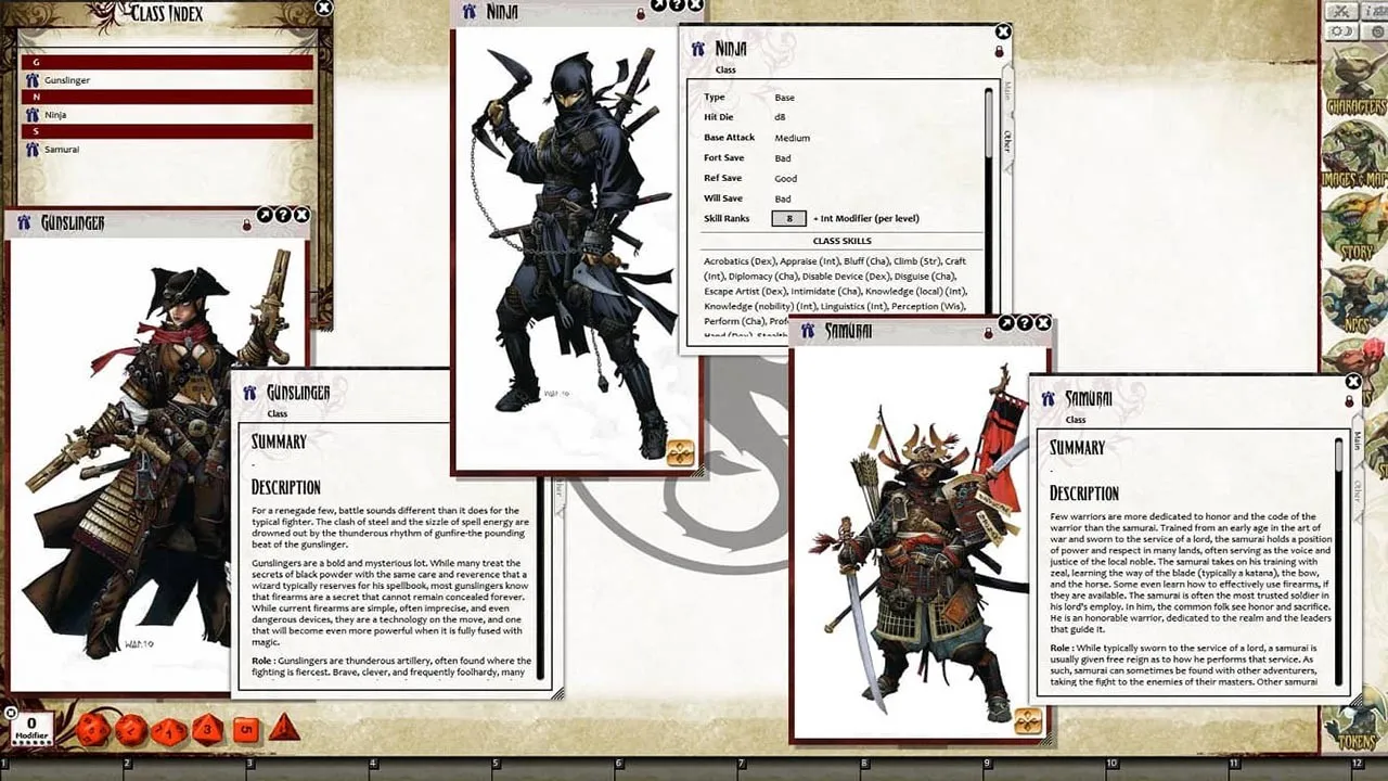 Fantasy Grounds - Pathfinder RPG - Ultimate Combat (PFRPG) Screenshot 0