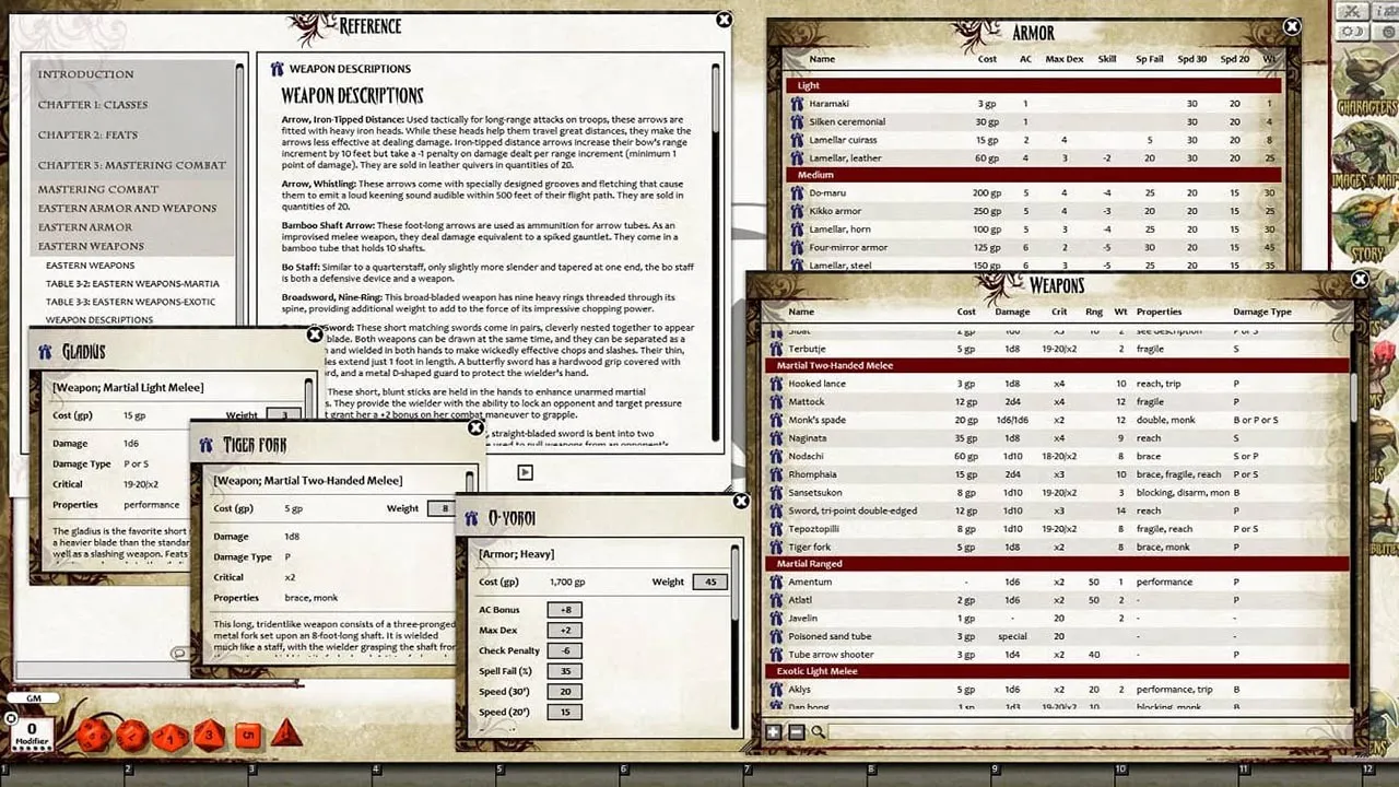 Fantasy Grounds - Pathfinder RPG - Ultimate Combat (PFRPG) Screenshot 2