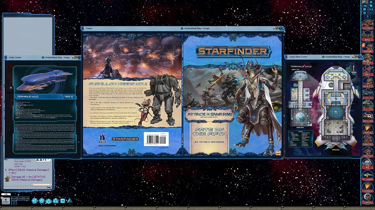 Fantasy Grounds - Starfinder RPG - Attack of the Swarm AP 1: Fate of the Fifth (SFRPG) Screenshot 5