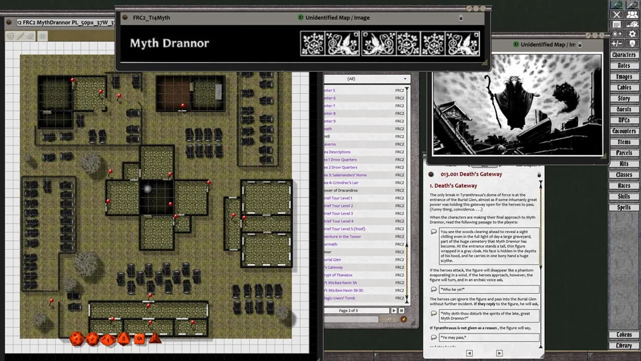 Fantasy Grounds - D&D Classics: FRC2 Curse of the Azure Bonds (1E) (2E) Screenshot 6
