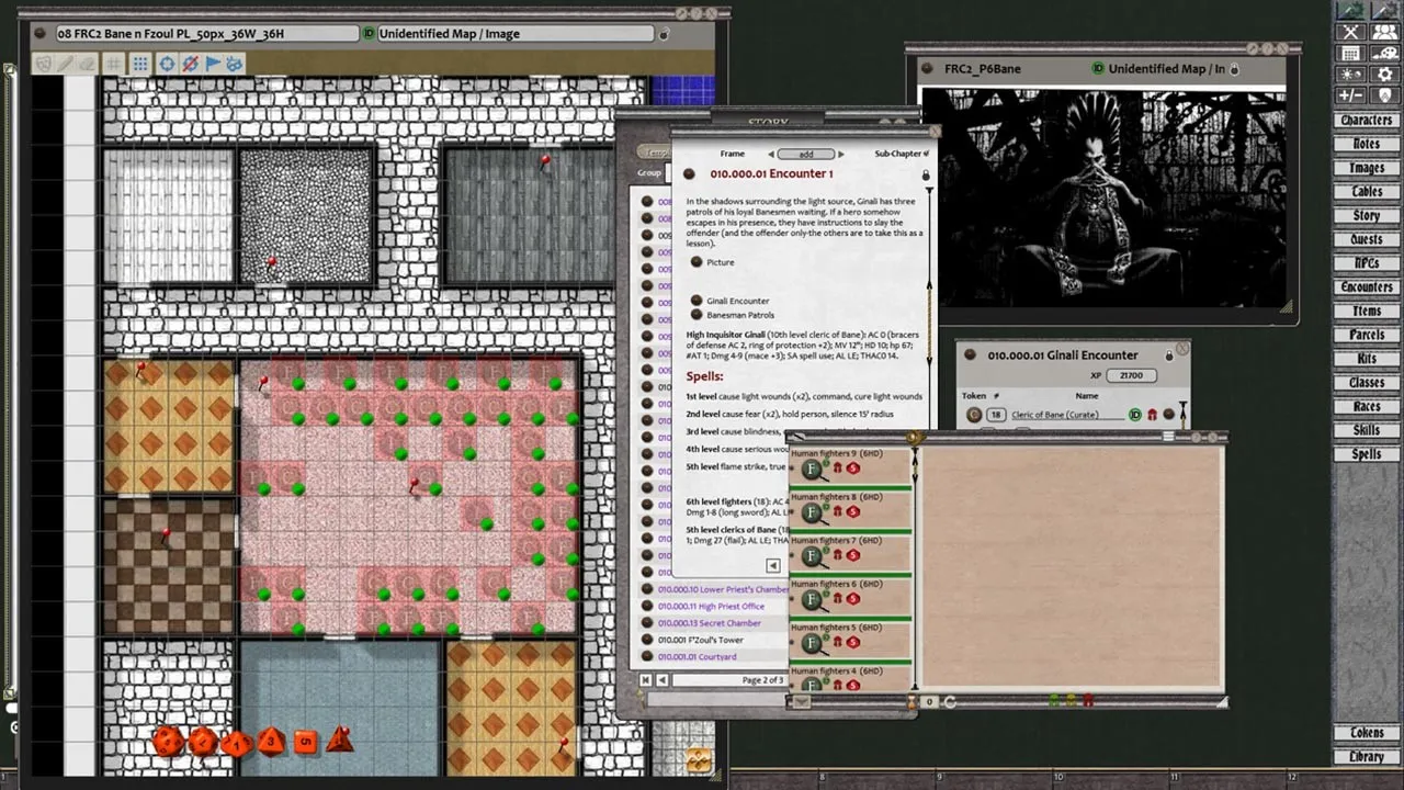 Fantasy Grounds - D&D Classics: FRC2 Curse of the Azure Bonds (1E) (2E) Screenshot 5