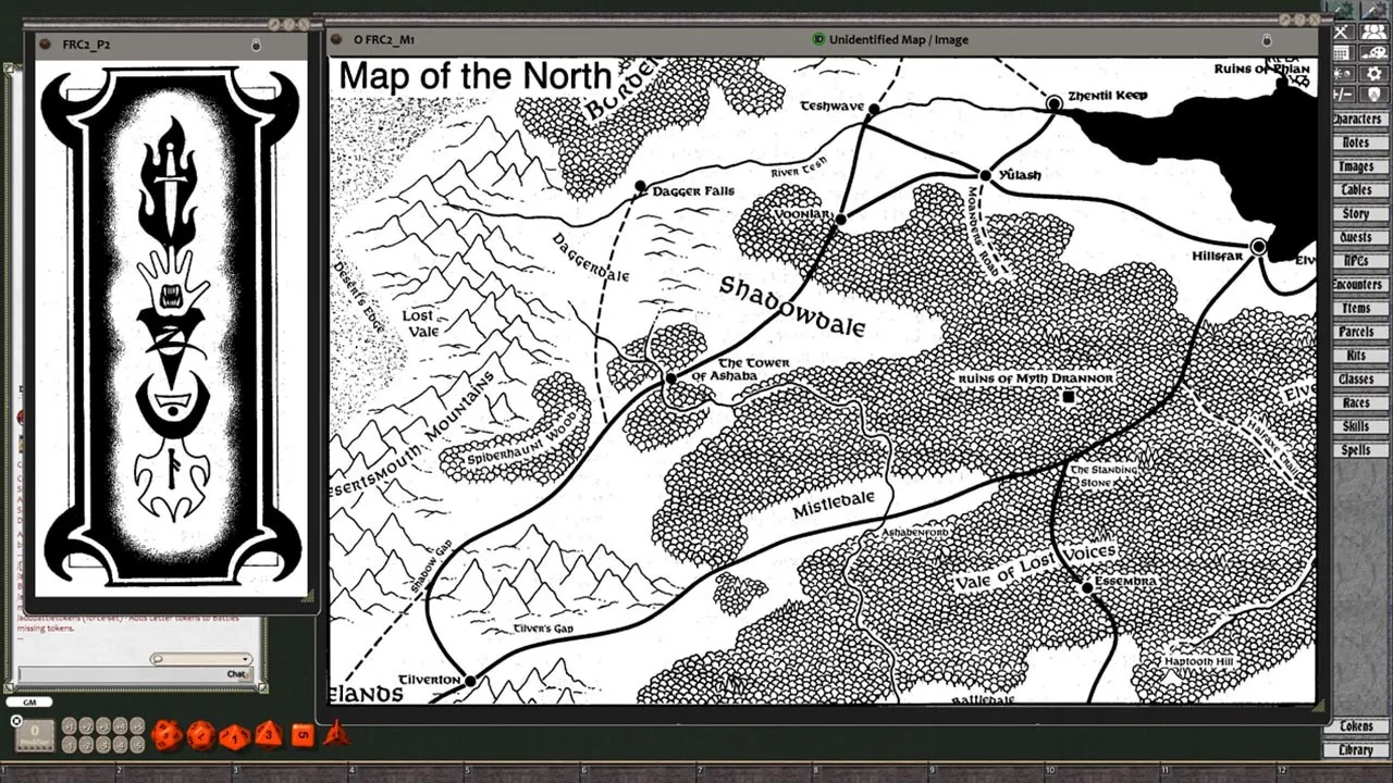 Fantasy Grounds - D&D Classics: FRC2 Curse of the Azure Bonds (1E) (2E) Screenshot 1