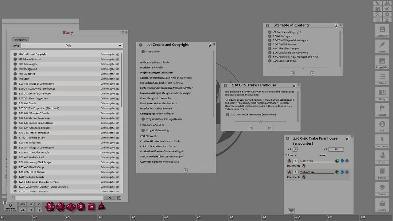 Fantasy Grounds - Grimmsgate (5E) Screenshot 5